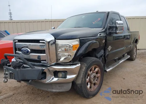 2012 Ford F-250 Lariat from USA, damaged, VIN 1FT7W2BT9CEA47289